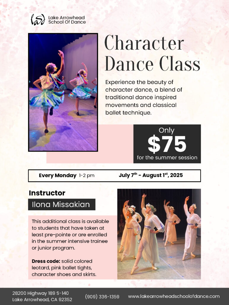 Summer 2025 Character Class